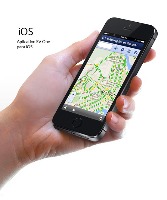 Aplicativo para rastreamento para iOS