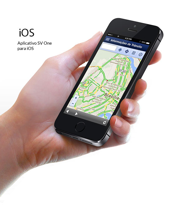 Software rastreador veicular para iOS
